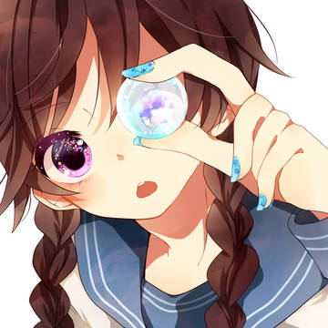 硝子玉から見える世界は