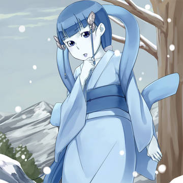 あやかし百鬼夜行イラストコンテスト　雪女