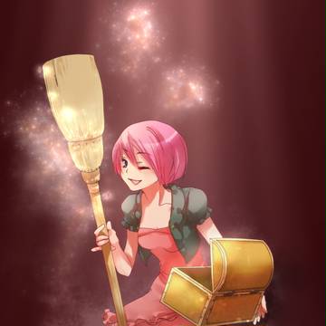 ほうき！サイコ～！