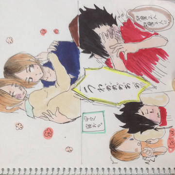 夢オチ←