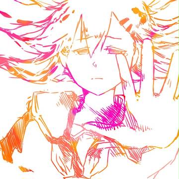 あかね色の少女