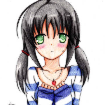 おさげもツインテールに・・・