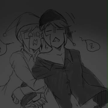 in the dark
