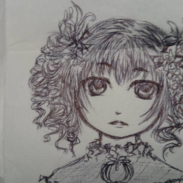 女の子。