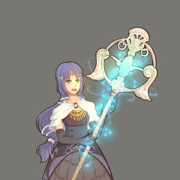 女法师。。