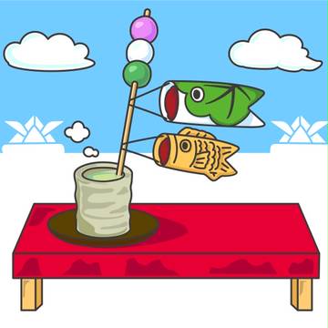 子供の日フリー素材