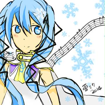 雪ミクさん