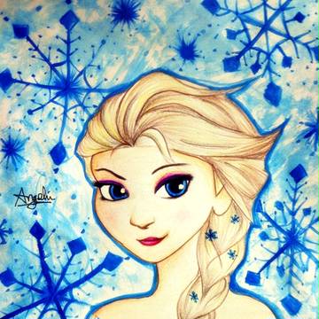 Elsa From Film "Frozen"