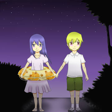 星空の下で・・・