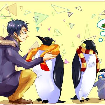 久々知くんとペンギンとマフラー