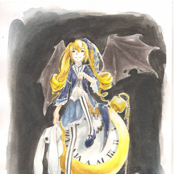黑暗的少女