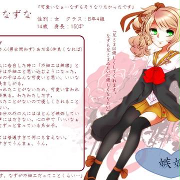 【大罪学】 門沢 なずな 【キャラシ】
