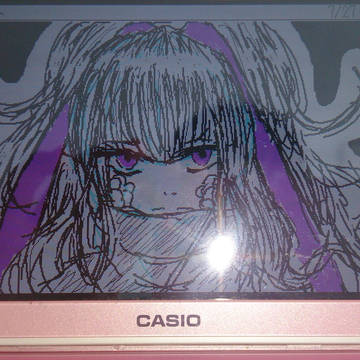 アザミさん描いてみた