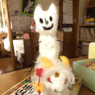 猫好好ちゃん実態化（神獣白澤も）