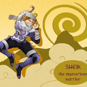 【スマブラ】シーク【サイトお祝い絵】