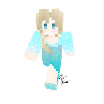 [Minecraft][Frozen]Elsa