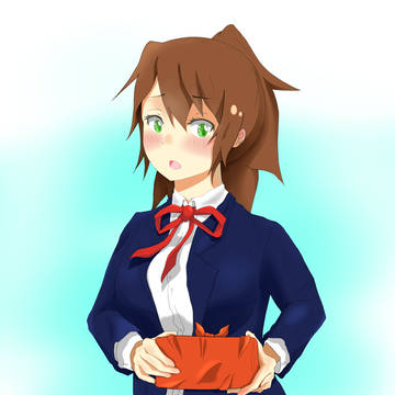 弁当くれる女の子