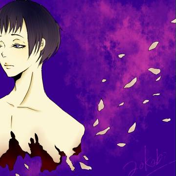 桜散る