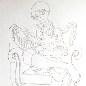 進撃の巨人 by AnySketch