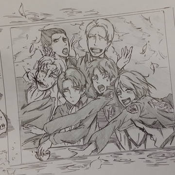 最後の言葉(模写)