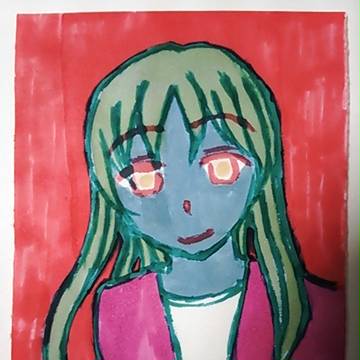 笑ってるけど笑ってない。