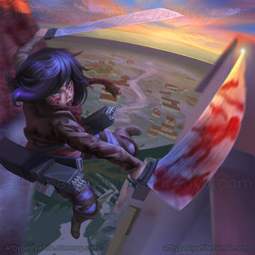 Attack on Titan  Mikasa Ackerman