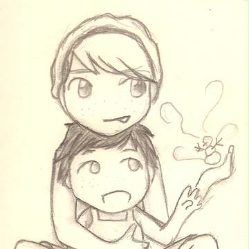 Little Elsa and little Anna