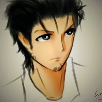 Okabe落書き