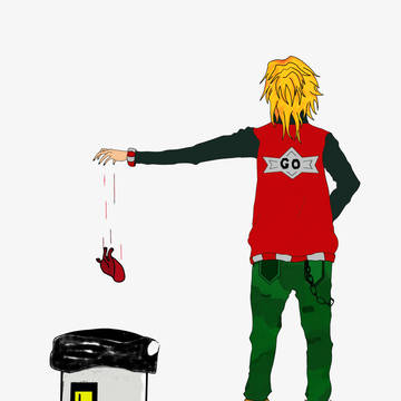 Torn heart