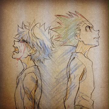 ゴンキル落書き