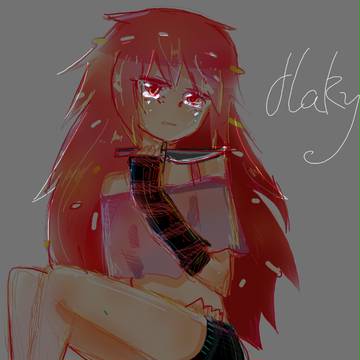 flaky
