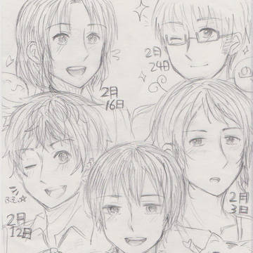 【ヘタリア】HAPPY BIRTH DAY!!