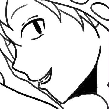 カノ 線画