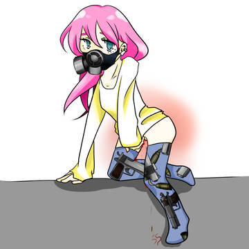 ガスマスク娘