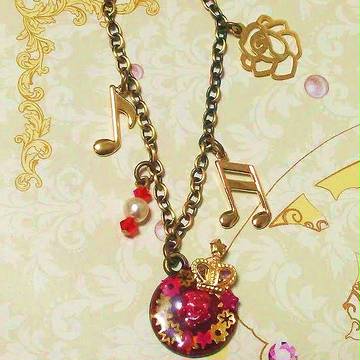 リース風うたプリイメージアクセ【黒崎蘭丸】