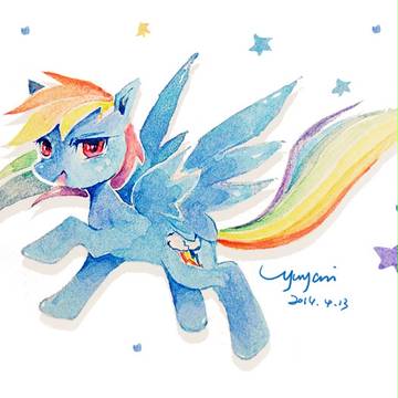 Pony pony~Rainbow pony