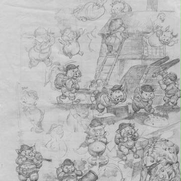 The three little pigs
