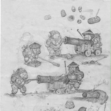 The three little pigs