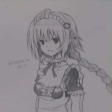 黒咲芽亜メイド服ver.