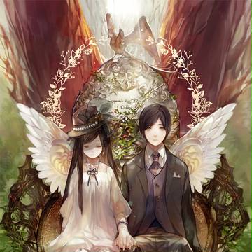 Inseparable King Bird's Wedding