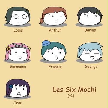 フランス6人組もち