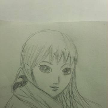 鉛筆描き羌瘣