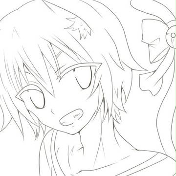 依頼ﾓﾉ　線画