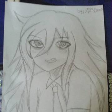 :v  Mi  dibujo de Tomoko