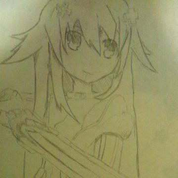 講義中の模写