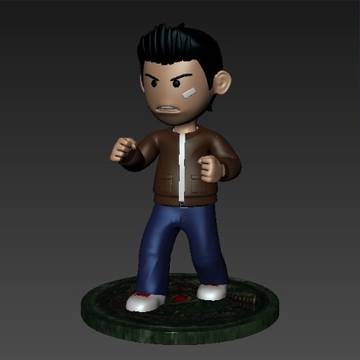 Ryo Hazuki SD wip