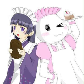 【桜白AA絵合戦】やる夫メイド【桜】