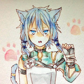 「…にゃん」