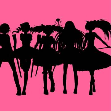 まどまぎシルエット