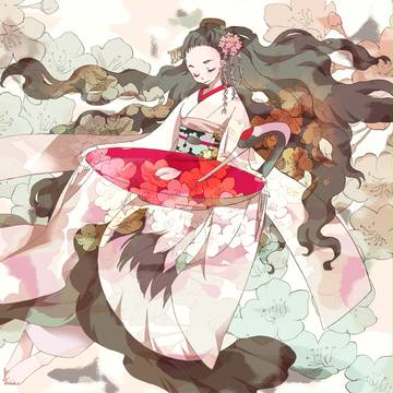 ゆらり花鳥